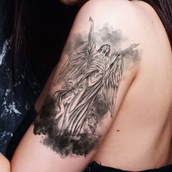 Tatouage éphémère Anges