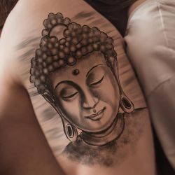 Tatouage éphémère Buddha