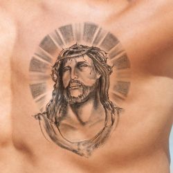 Tatouage temporaire Jesus