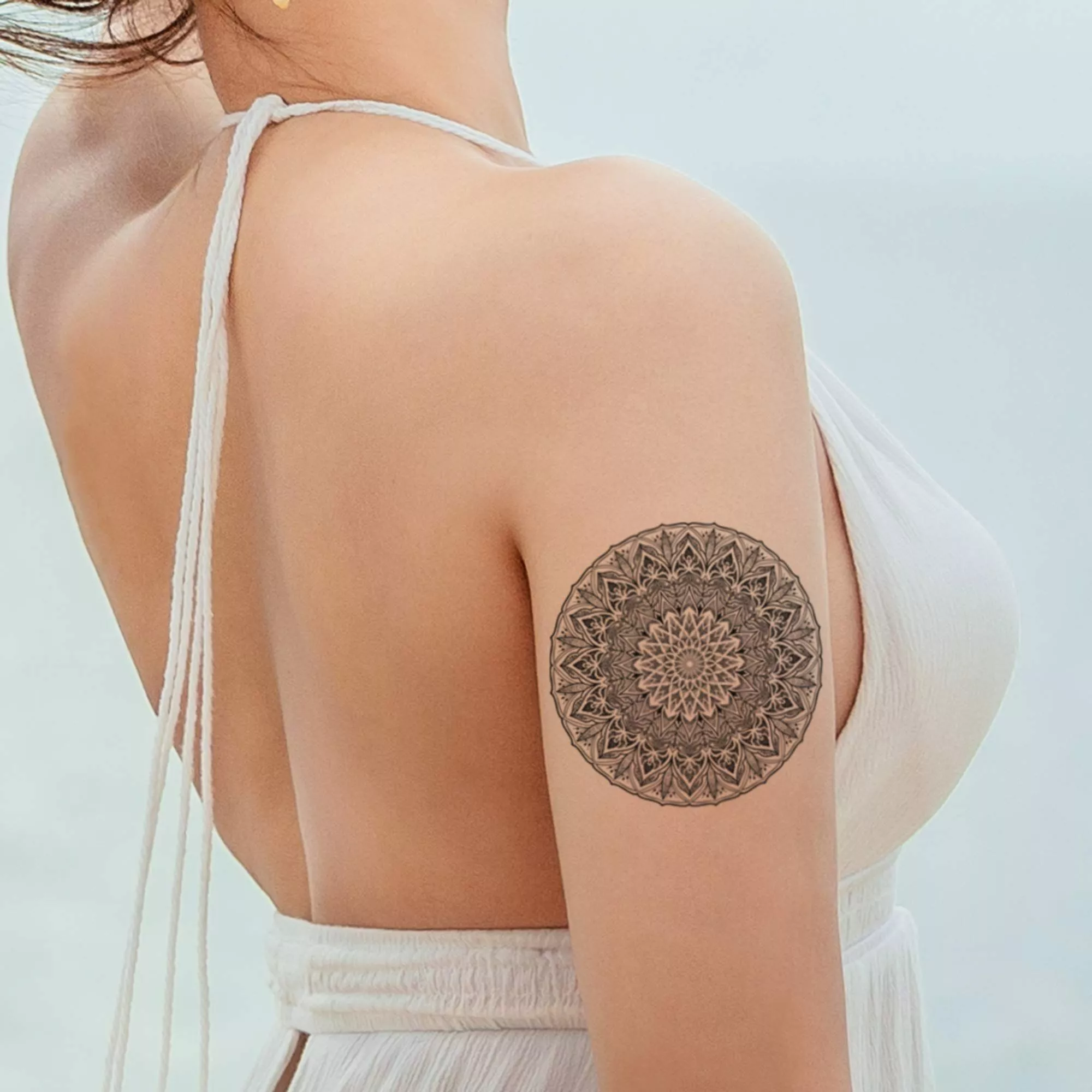 Tatouages éphémères Mandala, tatouages temporaires ultra-réalistes
